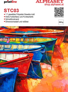 STC03 Polyester Canvas matný 260g